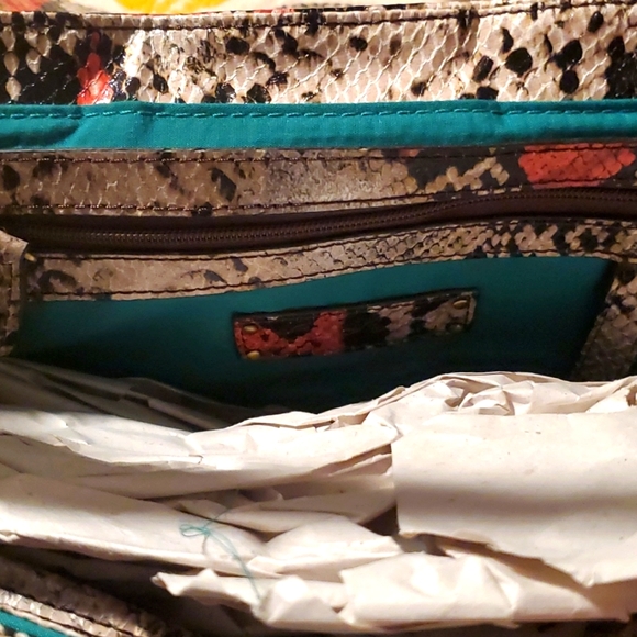 Kate Landry Python Purse - Picture 3 of 6